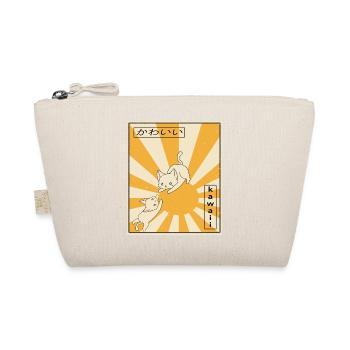 kawaii cat ramen anime kawaii plush cat Design nek - Bio-Täschchen - Natur - Vorne