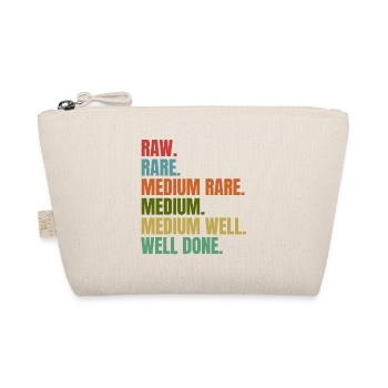 BBQ - Cru - Rare - Moyen - Bien cuit - Rétro - Trousse biologique - nature - Devant