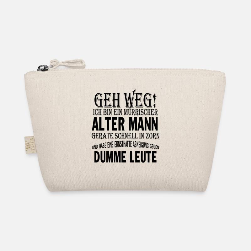 geh weg! ich bin ein mürrischer alter mann gerate Bio-Täschchen
