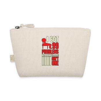 Bench press haltérophile biceps sport cadeau - Trousse biologique - nature - Devant