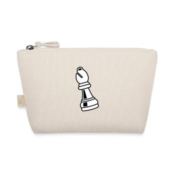 Pièce d'échecs évêque blanc - Trousse biologique - nature - Devant