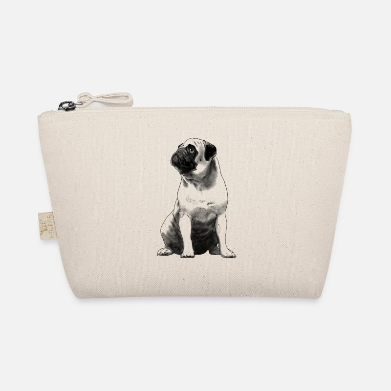 Chien carlin assis Trousse biologique