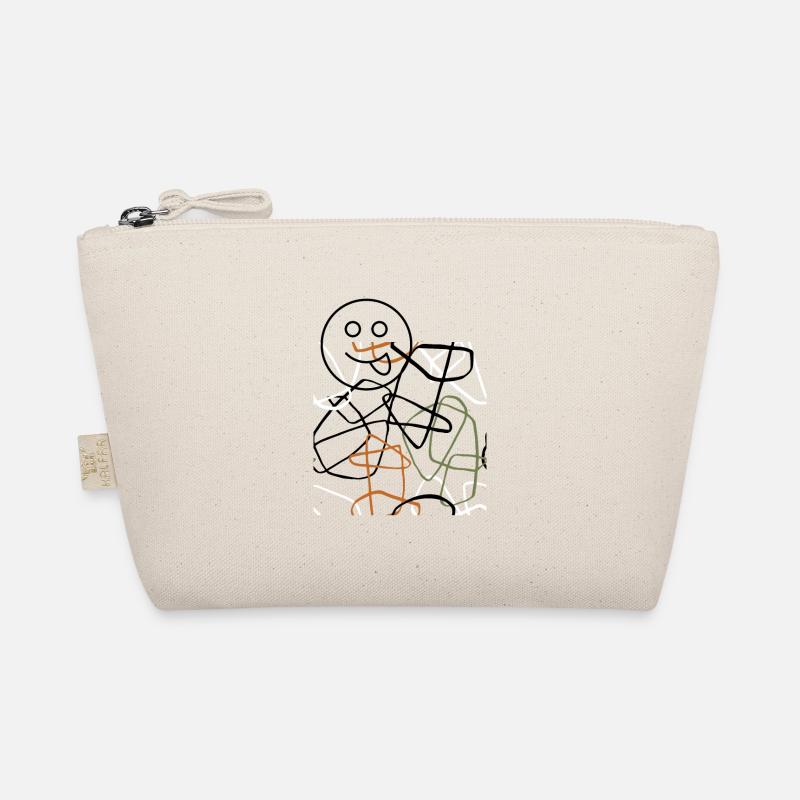 Abstrakte Kunst Bio-Täschchen