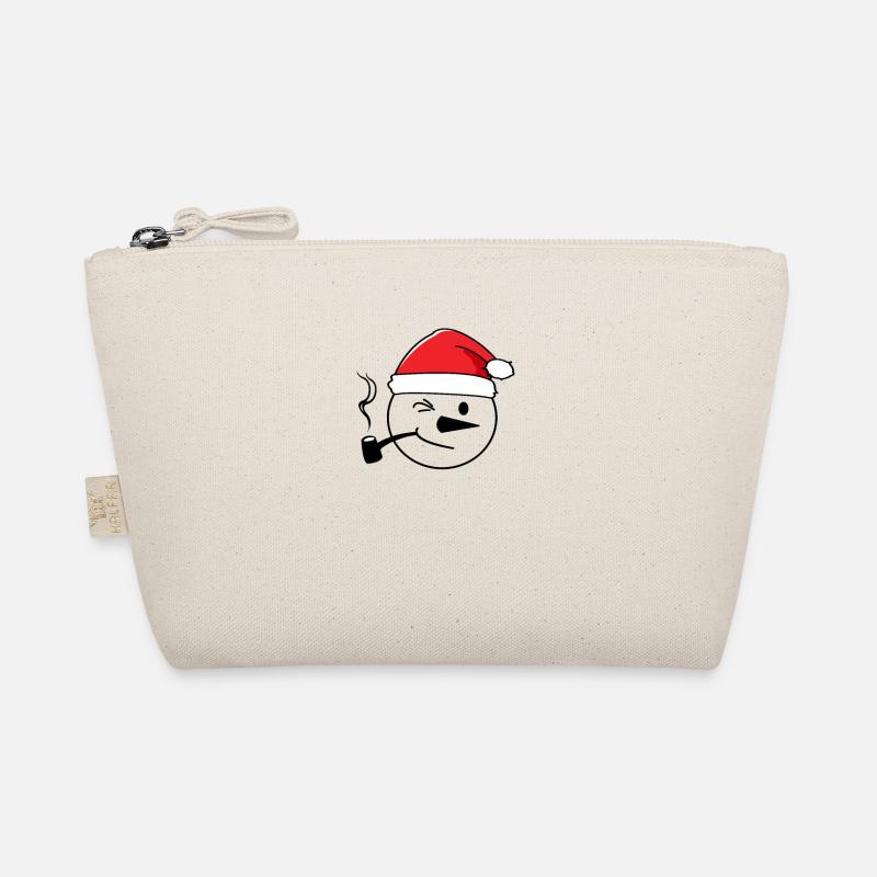 Bonnet de Père Noël Jeezy Snowman Pipe Smoking Meme Trousse biologique