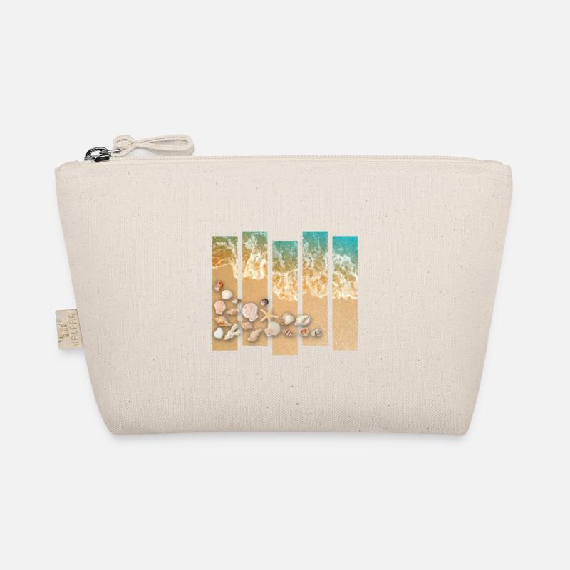 Seashells on the beach Organic Pouch