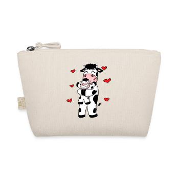 Cadeau de coeur de vache ferme familiale - Trousse biologique - nature - Devant