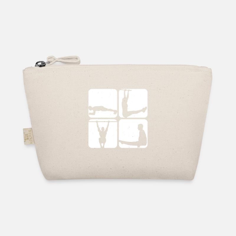 Park workout calisthenics weight training athlete Organic Pouch