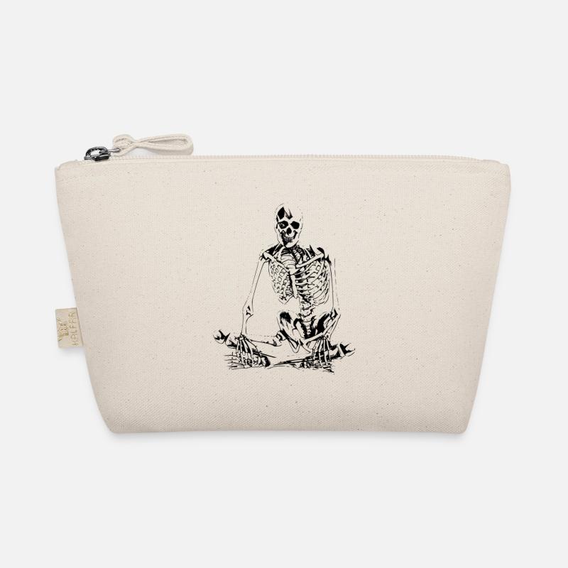 skeleton - Organic Pouch - nature