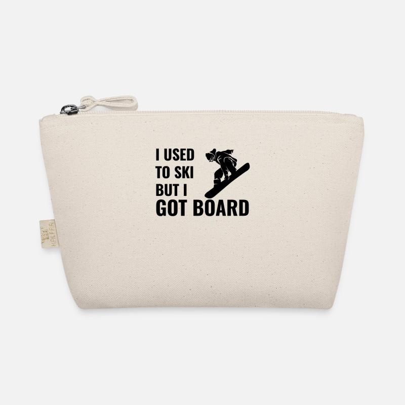 Snowboard Pun - J'avais l'habitude de skier, mais j'ai BOARD Trousse biologique