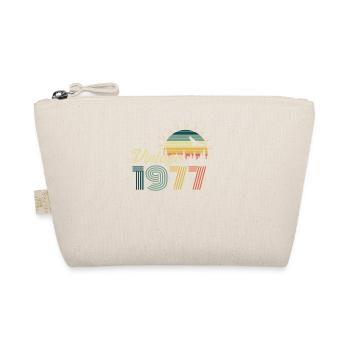 Vintage 1977 anniversaire rétro vintage cadeau - Trousse biologique - nature - Devant