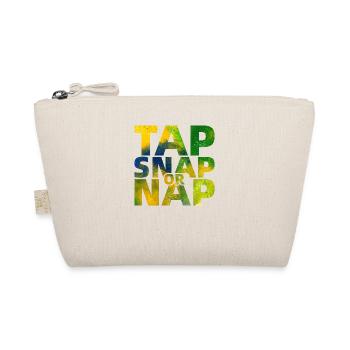 BJJ Gifts Tap Snap Or Nap Brazilian Jiu-jitsu Gift - Bio-Täschchen - Natur - Vorne