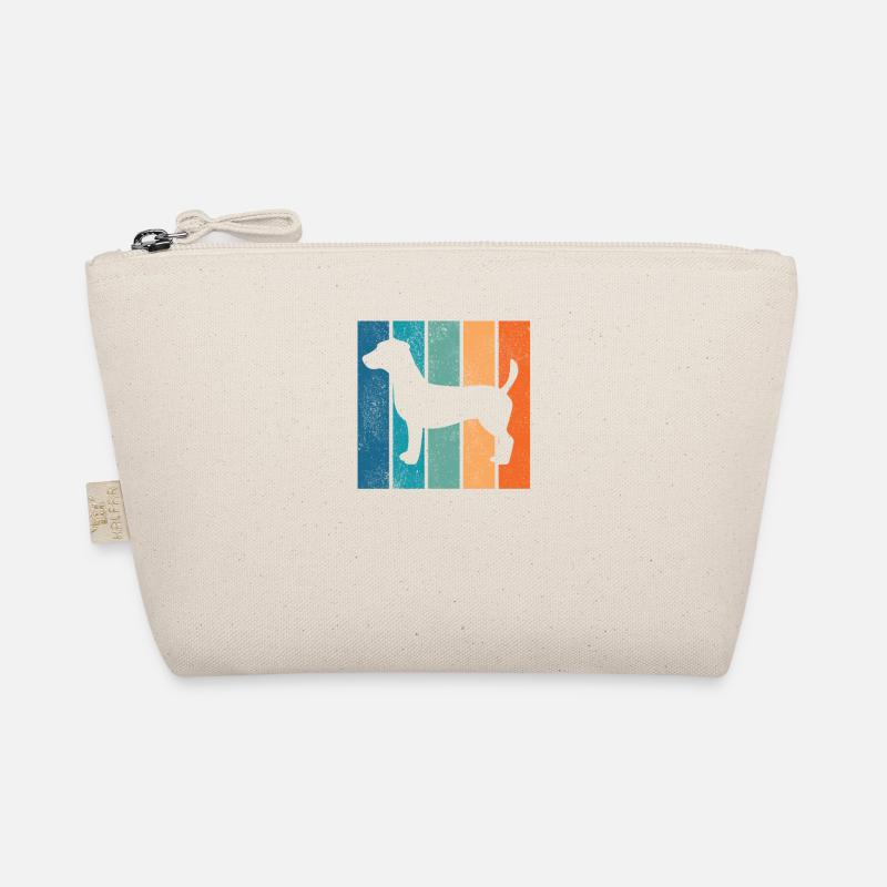 Jack Russel Terrier Dog Dog Love Retro Gift Organic Pouch