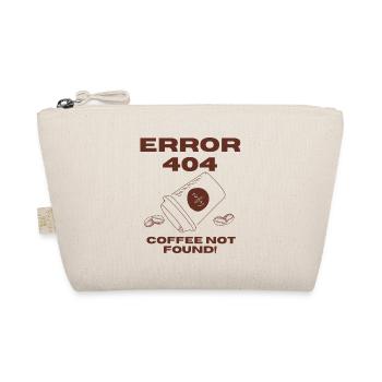 Café drôle disant pas de café 404 - Trousse biologique - nature - Devant