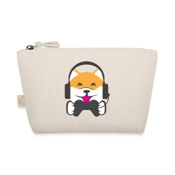 Chien de jeu Shiba Inu - Trousse biologique - nature - Devant