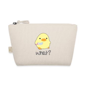 Quelle? Canard avec couteau meme poussin merci doux animal - Trousse biologique - nature - Devant