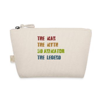 Legendary saying for proud 3D animators - Organic Pouch - nature - Front