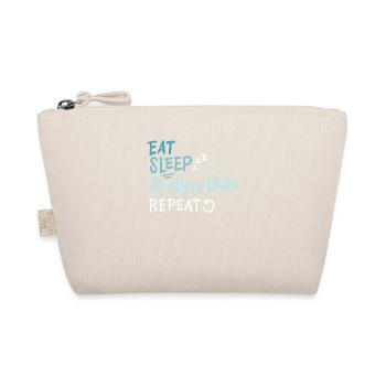 Eat Sleep Analyze Data Repeat - Bio-Täschchen - Natur - Vorne