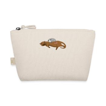 Opossum and Ferret - Organic Pouch - nature - Front