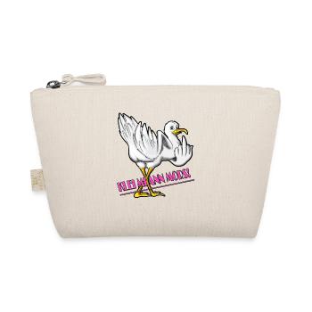 Norden Plattdeutsch Spruch klei mi ann Mors Möwe - Trousse biologique - nature - Devant