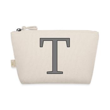 Lettre T Lettre initiale - Trousse biologique - nature - Devant