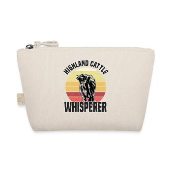 Highland Cattle Whisperer Cows Cow Farmer Farmer - Organic Pouch - nature - Front