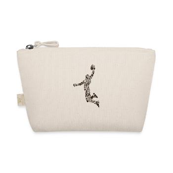 Style popart abstrait de joueur de basket- de basket- - Trousse biologique - nature - Devant
