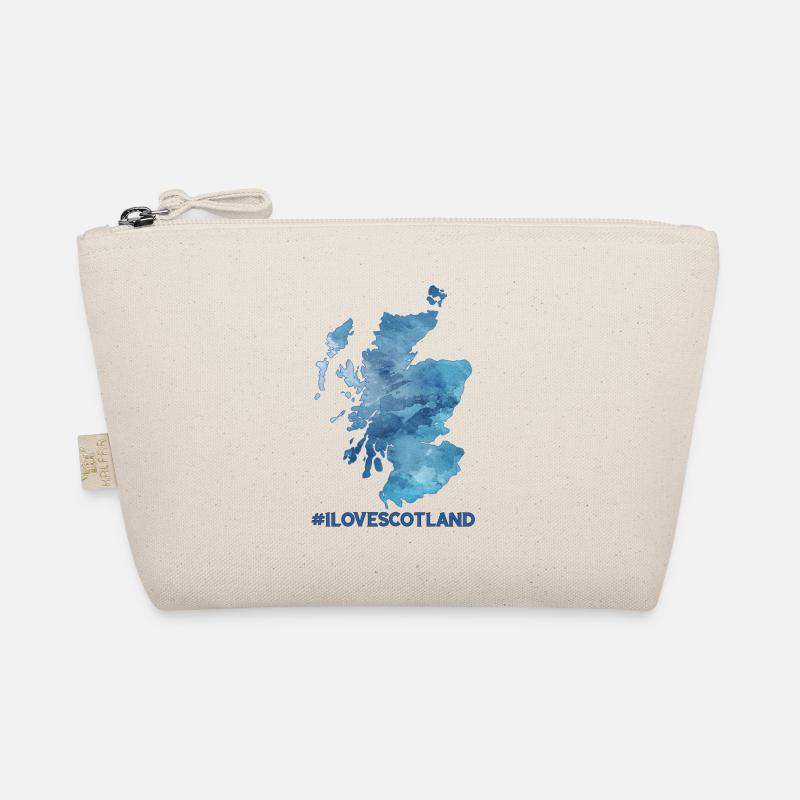 I love Scotland - Bio-Täschchen - Natur