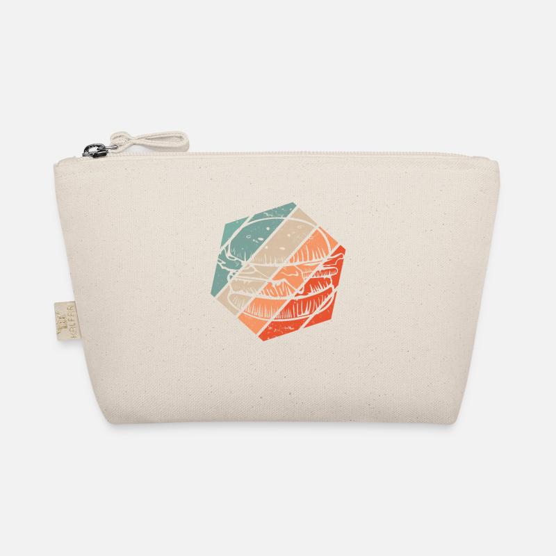 Burger Retro Style Cheeseburger Cadeau Amant Burger Trousse biologique