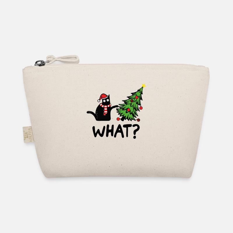 Chat de noël quel arbre de noël chaton Trousse biologique