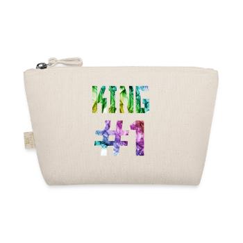 KING 01, King #1, Queen Design im Store - Bio-Täschchen - Natur - Vorne