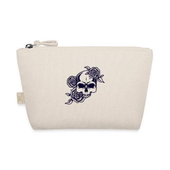 Totenkopf - Bio-Täschchen - Natur - Vorne
