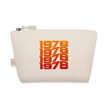 Millésime 1978 année de naissance - Trousse biologique - nature - Devant