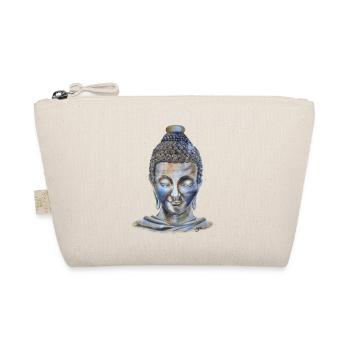chilling buddha Tara relaxed, zen Shirt for yoga - Organic Pouch - nature - Front