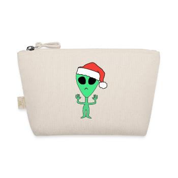 Alien Noël Père Noël - Trousse biologique - nature - Devant