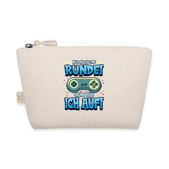 Gamer Gaming Lustig Videospiel Controller Geschenk - Bio-Täschchen - Natur - Vorne