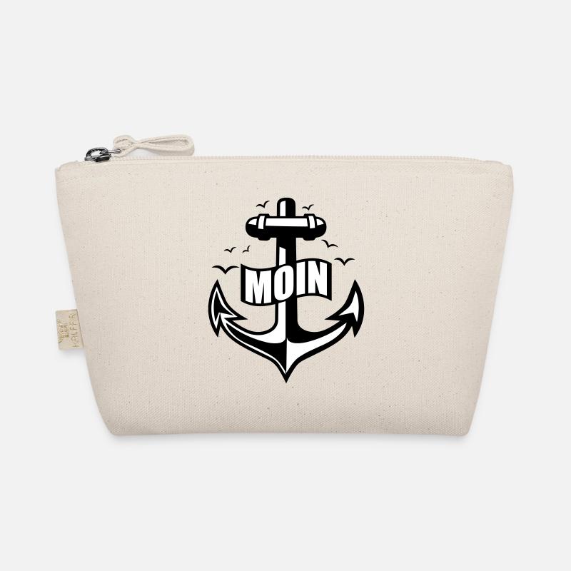 106 MOIN anchor seagulls Organic Pouch