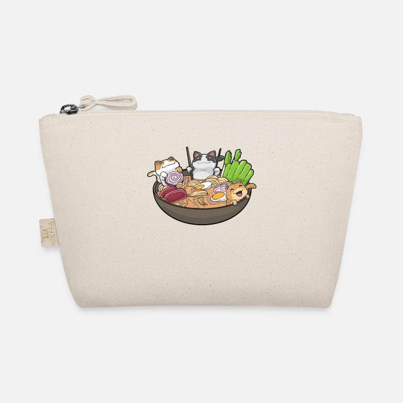 Ramen Katzen Kawaii Bio-Täschchen