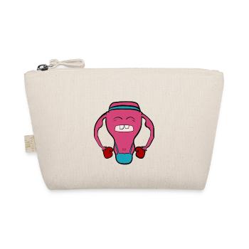 Féminisme utérus féministe - Trousse biologique - nature - Devant