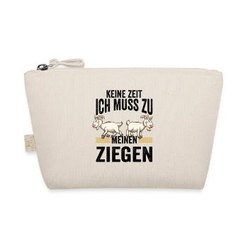 Ziege Ziegenbock Hirte Ziegenzucht Ziegenstall Lus - Bio-Täschchen - Natur - Vorne