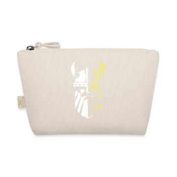 Viking Warrior and Sun Emblem - Organic Pouch - nature - Front