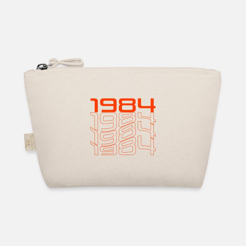Neon 1984 Retro Liniendesign Bio-Täschchen