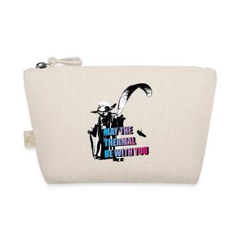May the thermal be with you Gleitschirm Paraglider - Organic Pouch - nature - Front
