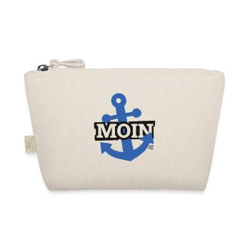 Moin und Anker - Bio-Täschchen - Natur - Vorne