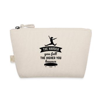 Trampoline jumping fitness trampoline - Organic Pouch - nature - Front