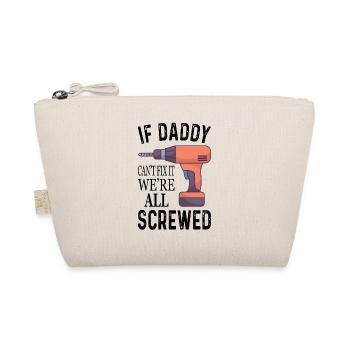Papa bricoleur dictons drôles cadeau de papa - Trousse biologique - nature - Devant