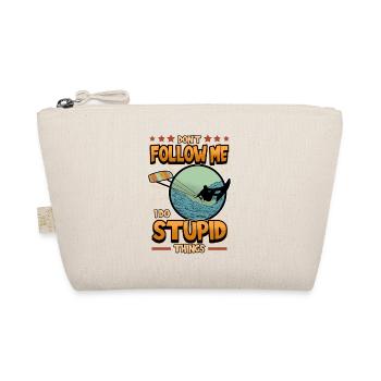 Wakeboard kite surf disant drôle de cadeau - Trousse biologique - nature - Devant