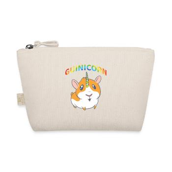 Guinicorn Niedlich Nager Einhorn Meerschweinchen - Bio-Täschchen - Natur - Vorne