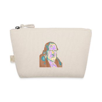 Georg Friedrich Wilhelm Hegel pop Art - Bio-Täschchen - Natur - Vorne