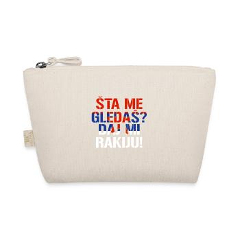 Balkan Jugo Rakija Spruch Geschenk - Bio-Täschchen - Natur - Vorne