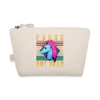 Punk's Not Dead - Punk Rock - Vintage - Organic Pouch - nature - Front